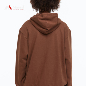 Vente en gros de sweat à capuche en coton de style unique pour l'automne hiver sweat-shirt avec technique de teinture unie prix bon marché - Product Image 6