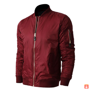 แจ็กเก็ตบอมเบอร์สำหรับผู้ชายเสื้อแจ็กเก็ตบอมเบอร์ระบายอากาศได้ดี - Product Image 3