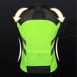 Chaleco de Ciclismo Personalizado con Diseño Nuevo 2026, Chaleco de Ciclismo sin Mangas para Hombre, Transpirable, con Cremallera - Product Image 5