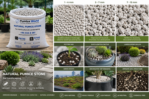 Pierre Ponce Volcanique Naturelle Granulaire Écologique Légère pour Cactus, Succulentes et Plantes Ornementales – Idéale pour l'Horticulture et l'Agriculture - Product Image 3