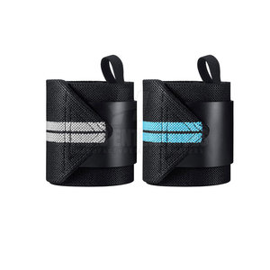 Muñequeras para entrenamiento de gimnasio, muñequeras para levantamiento de pesas, diseño de logotipo personalizado, muñequeras para levantamiento de pesas - Product Image 1