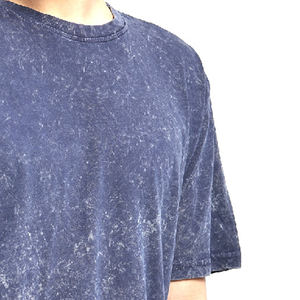 T-shirts délavés à l'acide de haute qualité pour hommes Séchage rapide et respirant Logo personnalisé Couleurs Slim Fit pour une utilisation décontractée Nouvelle arrivée - Product Image 6