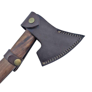 ขวานเหล็กดามัสกัสพร้อมด้ามจับเครื่องมือเอาชีวิตรอดกลางแจ้งขวานทำมือปรับแต่งได้คุณภาพระดับพรีเมียม - Product Image 3
