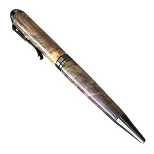 Premium Handmade 0.7mm Stabilized Wood Ballpoint <b>Pen</b> Aquamarine Collection for Business <b>Wedding</b> Souvenir Gift - Product Image 5