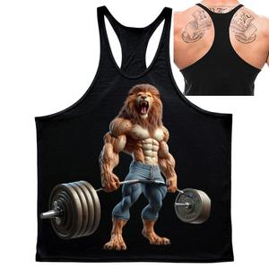 Camiseta sin mangas de secado rápido, Camiseta deportiva sin mangas para gimnasio, correr, entrenamiento físico, ropa deportiva ligera - Product Image 2