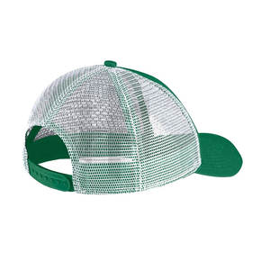 Venta al por mayor de diseño personalizado logotipo gorra de camionero 100% algodón Casual malla transpirable espuma liso en blanco - Product Image 2