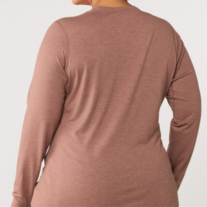 Camisetas de Manga Larga Casuales para Mujer, Nueva Llegada, Multicolores, con Logotipo Personalizado, Camisetas Vintage para Mujer, Personalizadas - Product Image 4