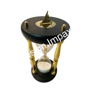 Sandtimer decorado para interiores de oficina, reloj de mesa para decoración del hogar, regalos promocionales fáciles de mover, reloj de arena personalizado de 10 minutos y 20 minutos - Product Image 2