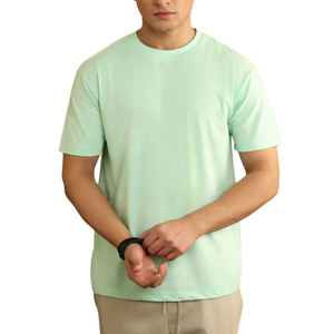 T-shirts pour hommes en coton 100% personnalisés, imprimés sur mesure, fabricant OEM, haute qualité, col rond, manches courtes, écologiques, décontractés, vente en gros - Product Image 5