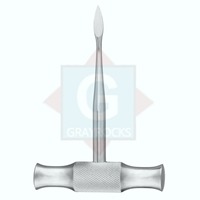 高品质 Lecluse 根管拔除器 右手用 锋利尖端 不锈钢 手动 CE 认证牙科器械
