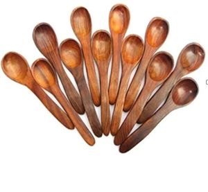 Lot de 6 bols en bois de Sesham de haute qualité, gravure florale marron naturel, éco-durable pour la cuisine et les repas. - Product Image 2