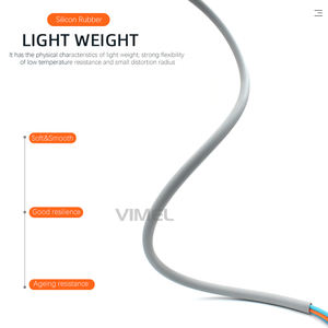 Tubo per Manipolo Dentale a 4 Fori in Gel di Silicone Morbido con Connettore per Unità Odontoiatrica, Tubo Flessibile per Manipolo Dentale - Product Image 4