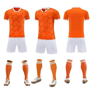 2025 New Soccer Kit Short Sleeve Breathable Training Match Boys' Uniform Summer Sportswear Comfortable Soccer Uniform - Product Image 3