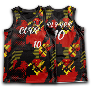 Short en jersey réversible à col en V pour hommes personnalisable OEM ensemble d'uniformes de basket-ball en maille de polyester à séchage rapide XS-XXL vêtements de basket-ball - Product Image 4