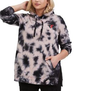 Venta al por mayor 380 Gsm algodón atado tinte Sudadera con capucha Streetwear personalizado pulóver multicolor Tie Dye Sudadera con capucha para las mujeres - Product Image 1