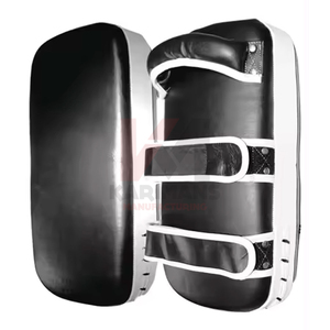 แผ่นรองเท้าหนังแท้สำหรับฝึกซ้อมมวยไทย คาราเต้ มวยสากล MMA เทควันโด และศิลปะการต่อสู้ - Product Image 2