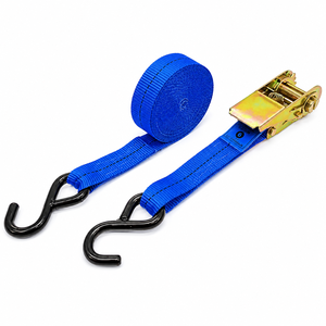 Correa de Amarre de Poliéster de Alta Resistencia de 1 Pulgada (25 mm) y 800 kg con Logotipo Personalizado y Hebilla de Acero - Product Image 6