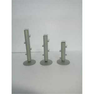 Candelabro Minimalista Redondo de Hierro, Portavelas de Lujo en Rosa Malva, Decoración para Sala de Estar, Mesa de Comedor, Fiestas y Eventos - Product Image 6