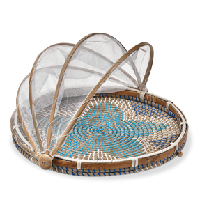 ผลิตภัณฑ์ใหม่ Handwoven รอบหญ้าทะเลฝาครอบอาหารที่มีเต็นท์สำหรับปกป้องอาหารจากเวียดนาม - Product Image 2