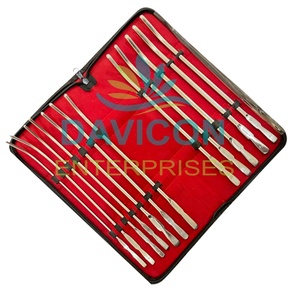Urethral Sounds/Dilators Bougies (Clutton's) 267MM (<b>10</b> 1/2) SET <b>12</b> Stainless Steel Manual CE Certified Sterilizable | Davicon - Product Image 2