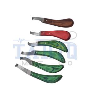 Cuchillo profesional para pezuñas equinas, instrumento de recorte de pezuñas de herrador veterinario de TARIQ MFG CO CE ISO - Product Image 1
