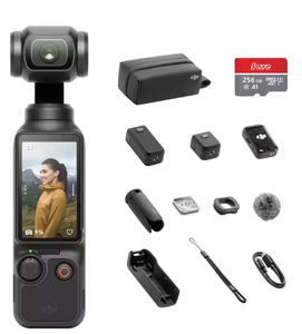 Nueva Oferta, Último Modelo, Pocket 3 Creator Combo, Cámara de Acción de Grado Industrial, Gimbal para Drones, 360 Grados - Product Image 2