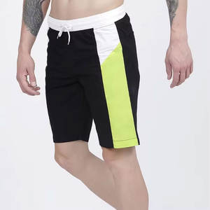 Pantalones cortos casuales lisos diseñados para días de clima cálido Pantalones cortos casuales para hombre de ajuste relajado para actividades al aire libre - Product Image 3