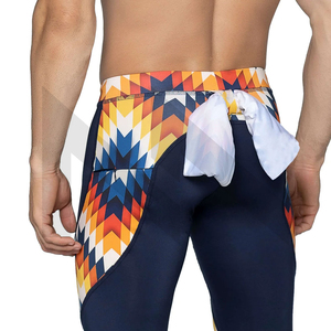 Leggings de sport fitness sans couture de qualité supérieure pour hommes vêtements de sport à haute élasticité - Product Image 3