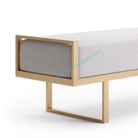 Banc de chaise longue d'intérieur/banc de chaise longue d'extérieur/banc de chaise longue moderne chaise longue vintage chaise longue de luxe