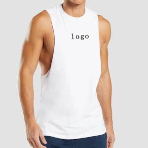 Custom Logo White <b>Black</b> Cotton <b>Men's</b> Workout Stringer Bodybuilding <b>Tank</b> <b>Top</b> Fitness Gym <b>Men's</b> <b>Tank</b> <b>Top</b> <b>Mens</b> T-shirts - Product Image 6