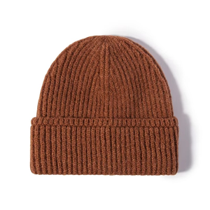 Custom New Design Jacquard Knitted Beanie Cap Warm Knit Winter Top Selling <b>Thermal</b> Men's Caps for Business Scene - Product Image 1