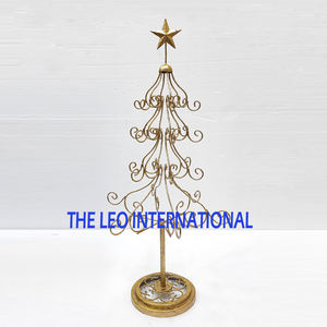 Soporte de exhibición de Navidad con acabado dorado de forma única de Metal de acero inoxidable, soporte de exhibición de la más alta calidad de Venta caliente - Product Image 4