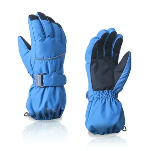 Groothandel 100% Hoge Kwaliteit Outdoor Vijf Vinger Ski Handschoenen Waterdichte Winter Touch Screen Ski Handschoen