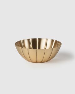 Tazón para Servir de Metal Hecho a Mano con Acabado Dorado, Tono Lujoso, Ecológico y Duradero, Agrega Sofisticación al Estilo del Hogar - Product Image 2