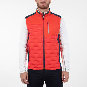 Gilet hybride réversible en polyester coupe-vent d'hiver à séchage rapide pour hommes, pour le travail en plein air, style formel - Product Image 1