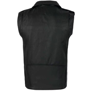 Chaleco de Cuero para Hombre, Precio de Fábrica, Cálido, Transpirable, Impermeable, Cortavientos, 100% Poliéster, Prenda Exterior de Tejido Softshell - Product Image 4