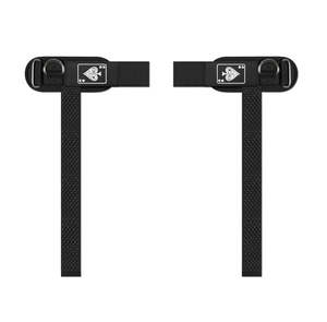Sangles de levage personnalisées avec logo et anneau en D pour l'haltérophilie, l'entraînement, le CrossFit, la gym, la musculation, avec coussinet en néoprène - Product Image 5