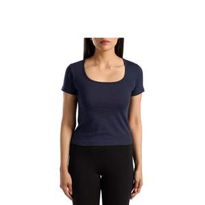 เสื้อกล้ามเล่นโยคะทรงสลิมฟิตสำหรับผู้หญิงเสื้อกล้ามคอตตอนใยไผ่ขนาดใหญ่พิเศษออกแบบได้ตามต้องการ - Product Image 2