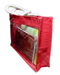 Sac souvenir en PVC de jute naturel de grande capacité poignée en corde de coton à motif personnalisé sacs promotionnels de la dernière arrivée du fournisseur de confiance - Product Image 3