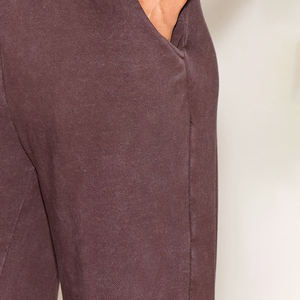 Fabricante de Pantalones Deportivos Personalizados, Ropa Deportiva de Gimnasio, Pantalones Deportivos Holgados de Felpa Francesa de Peso Pesado, Pantalones Deportivos de Pierna Recta para Mujer - Product Image 4