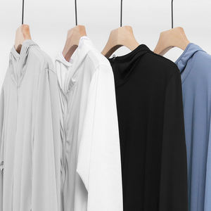 Sudaderas CON CAPUCHA DE PESCA Anti-UV transpirables ligeras de alta calidad, camiseta de manga larga con protección solar de secado rápido para uso de MMA de verano - Product Image 2