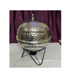 Marmite de service de nourriture au design vintage réchaud en acier inoxydable de qualité supérieure pour accessoires de cuisine - Product Image 6