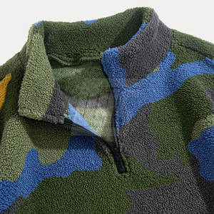 Men Qtr Zip Jacket Premium Quality Half Collar Sweatshirt <b>For</b> <b>Running</b> Training And Outdoor Sports Winter Jacket - Product Image 2