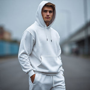 Jogger Chándal Hombres Casual Jogging Outdoor Track Suit Hombres Ropa deportiva Sudadera con capucha y pantalones de chándal Hombres - Product Image 6