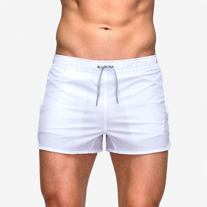 Shorts de jogging en coton solide sur mesure, respirants, à séchage rapide, taille élastique, pour l'entraînement, la course à pied, la gym, les sports, pour hommes - Product Image 3