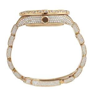 EICY JEWELS Reloj de acero inoxidable con movimiento de cuarzo ETA de lujo para hombre con fecha automática, estilo informal y de negocios - Product Image 5