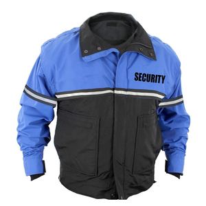 Waterproof Security Flight Jacket For <b>Men</b> Multi Pocket High Visibility Safety Windbreaker With Customized Logo Print - Product Image 5