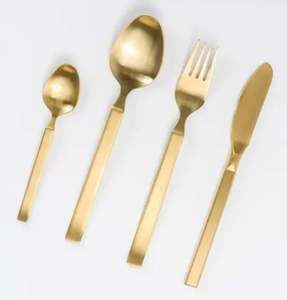 Juego de cubiertos de acero inoxidable de diseño moderno decorativo más vendido Juego de cubiertos para eventos de boda - Product Image 4