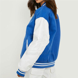 <b>Top</b> Sale Best Price Letterman Jackets For Women Oem Service Plain Dyed Letterman Jackets For Women - Product Image 2