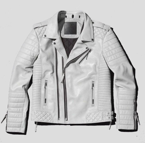 Nouvelle Veste en Cuir Unisexe Modèle 2026 Tendance Coupe-Vent Col Montant Logo Avant Style Vintage Hiver - Product Image 3